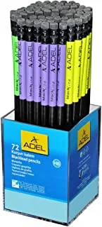عادل ALPE-130734 أقلام رصاص سوداء نوبل 72 قطعة