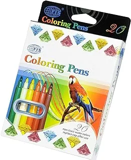 FIS FSFP20C Coloring Pen Set 20-Pieces