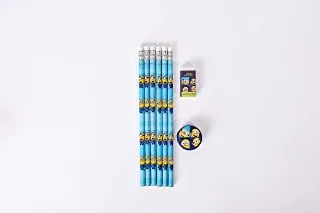 مجموعة أقلام الرصاص مينيونز من يونيفرسال ، 8 قطع