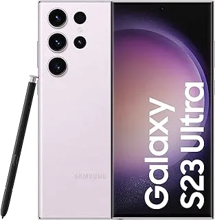 Samsung Galaxy S23 Ultra, AI Phone, 256GB, Lavender, KSA Version, 5G Mobile Phone, Dual SIM, Android Smartphone