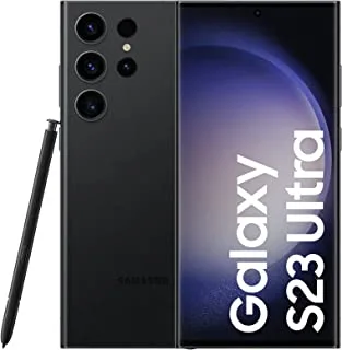SAMSUNG Galaxy S23 Ultra, 512GB, Black, KSA Version, 5G Mobile Phone, Dual SIM, Android Smartphone