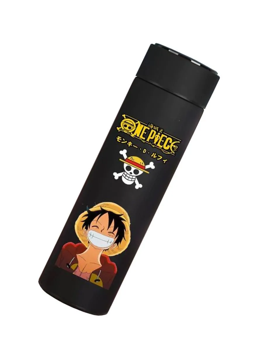 One Piece Luffy Stainless Steel Thermos Cup 500ML Black