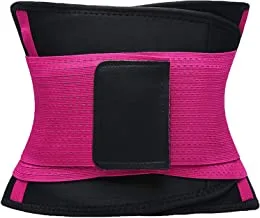 Fitness World Slimming Corset, Medium, Black and Pink