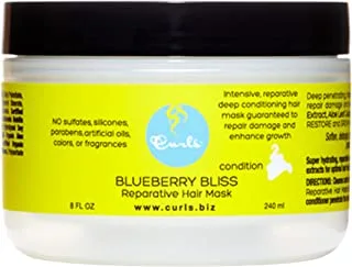 Curls Blueberry Bliss Reperative Hair Mask, 8 oz.