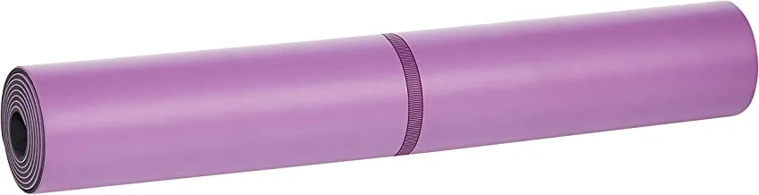 SURIA Unisex Adult Sports Yoga Mat - Purple, Medium