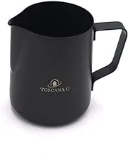 TOSCANA U Black Milk Foam Mug