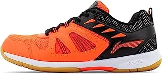 LI-NING Attack G5 Badminton Shoes (Orange/Black) Uk 11 (Aytq078-1-11)
