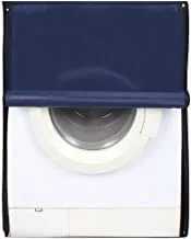 Kuber Industries Pvc Front Load Fully Automatic Washing Machine Cover - Blue