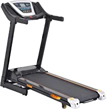 Marshal Fitness Home Use Treadmill with Shock Absorption System, Auto Incline System - Pkt-165-1, Grey