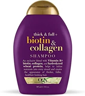 Ogx Shampoo Biotin & Collagen 13 Ounce (384ml) (عبوتان)
