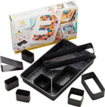 Wilton Countless Celebrations Set, 10-Piece Letter And Number Non-Stick Cake Pan, Std
