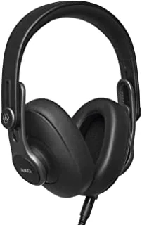 Akg K371 Over-Ear Foldable Studio Headphones, Black, Wired