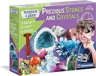 Clementoni Science & Play (Scientific Laboratory) - Precious Crystals and Stones - For Age 8+ Years
