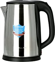 Olsenmark 2.5L Cordless Electric Kettle | Stainless Steel Kettle | Boil Dry Protection & Auto Shut Off Feature | Ideal for Hot Water, Tea & Coffee Maker | 1800W