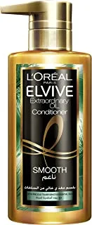 L'Oréal Paris Elvive Sublime Smooth Silicone Free Conditioner For Dry Hair 440Ml, White