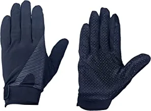 Mountain Gear Thin Touch Screen Gloves/Ice Silk Full Finger Gloves for Driving Black Medium