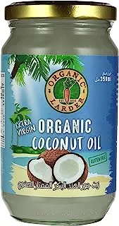 Organic Larder Virgn Coconut Oil, 350 Ml, Yellow