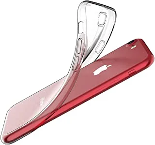 جراب لهاتف iPhone SE الجديد ، جراب هاتف شفاف مقاوم للصدمات من مادة TPU غطاء خلفي لهاتف iPhone SE / 7/8 4.7