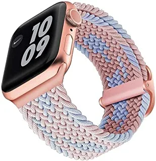 Viva Media Crisben Watch Strap For Apple Watch 42/44MM Marsh Rose Buckle/Lugs