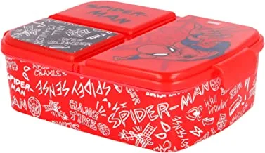 صندوق ساندويتش متعدد الأقسام من ستور Spiderman Urban Web