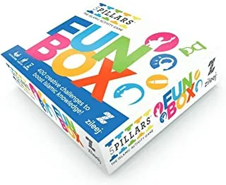 5 Pillars Fun Box Board Game (Arabic) , for Ages 10+ Years Old