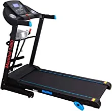 MARSHAL FITNESS Daily Exercise Treadmill With Preset Exercise Program for Health and Fitness-BXZ-1450-4,Black
