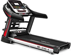 Marshal Fitness Auto Incline Home Use Treadmill with 7 inch LCD Screen Speed, Incline, Time, Distance, MP3, USB Function and User Weight 140 kgs with Slimming Massager-MF- 3145-4