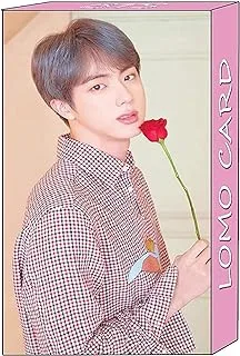 COOLBABY 32Pcs Kpop BTS Jin Map of The Soul Persona Lomo Photo Cards Collective Postcard