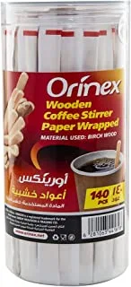 ORINEX WOODEN COFFEE STIRRER 140