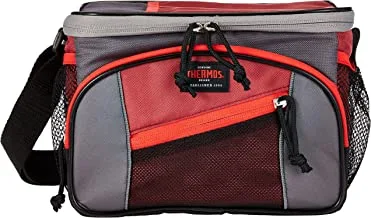 Thermos Highland 6 Can Cooler Lunch Kit, 18 cm x 31 cm x 33 cm Size, Maroon/Red