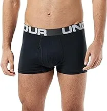Under Armour mens Charged Cotton 3-inch Boxerjock 3-pack Underwear