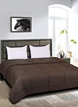 Home Town AW21NSCO016 Comforter, Single Size - Chocolate