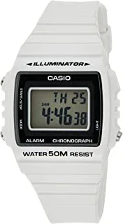 Casio Unisex Grey Dial Resin Band Watch [W 215H 7Av], Digital