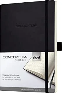 Sigel Conceptum Squared 194 Pages Softcover Notebook, 135 X 210 mm Size, Red