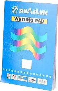 SINARLINE 80 Sheets Writing Pad, A5 Size, White