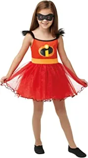 Rubie'S Official Disney Incredibles 2 Childs Costume, Tutu Dress, Medium/5-6 Years, Size 5-6 Years
