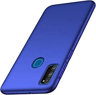 جراب لهاتف Samsung M30S واقٍ رفيع لهاتف Samsung Galaxy M30S [حماية من الصدمات / الخدوش / الانزلاق / العلامات] [رفيع جدًا] [لمسة نهائية غير لامعة] غطاء صلب متين لجهاز الكمبيوتر لهاتف Samsung M30S (ليس لـ M30) (أزرق)