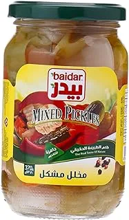 Baidar Mixed Pickle In Bottle, 370G - Pack of 1
