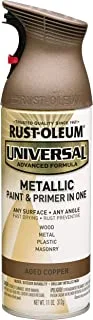 Rust-oleum Universal Metallic Spray Paint - 249132-11 Oz, Aged Copper