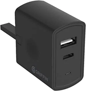 Griffin Dual USB-C and USB-A Mains Charger