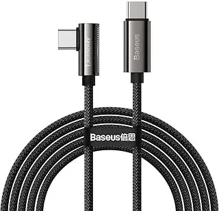 Baseus Legend Series Elbow Fast Charging Data Cable Type-C to Type-C 100W 2m Black
