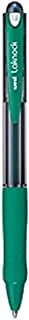 Uni-Ball Laknock Retractable Ballpoint Pen, 1.0 mm Nib Size, Green