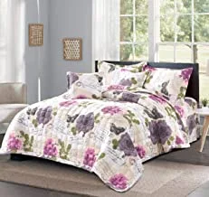 Mingli Compressed Comforter Set, 4 Pcs, Multicolour, Single Size 6285571010212