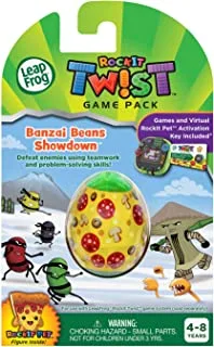 مجموعة ألعاب LeapFrog Rockit Twist Banzai Beans Showdown التعليمية ، متعددة الألوان