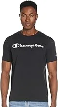 Champion Mens American Classics Logo Print Crew Neck T-Shirt T-Shirt