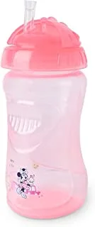Disney Minnie Mouse 12oz/360 ml Spill Proof Insulated Spout Cup, BPA Free, Leak Proof, Open and Close lid, Perfect for 12+ months Official Disney Product, Multicolour