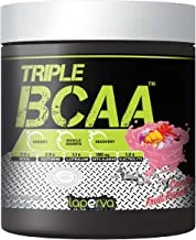 Laperva Triple BCAA - 30 Servings - Pure Branched Chain Amino Acid, Zero Fat, Zero Carbs and Zero Sugar BCAA Amino Acid (Candy Fruit Punch, 30 servings)