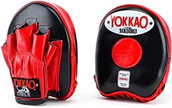 FOCUS MITTS BLK-RED STANDARD