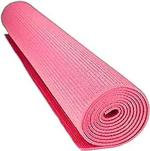 Marshal Fitness Exercise and Yoga Mat Pink Thickness 4mm Gym Workout Sports Exercise, Non-Slip and Durable