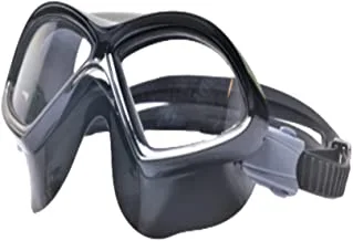 Hirmoz Adult Surf Goggles Dual Lens Sport Mask, Black, H-M1404 Bk